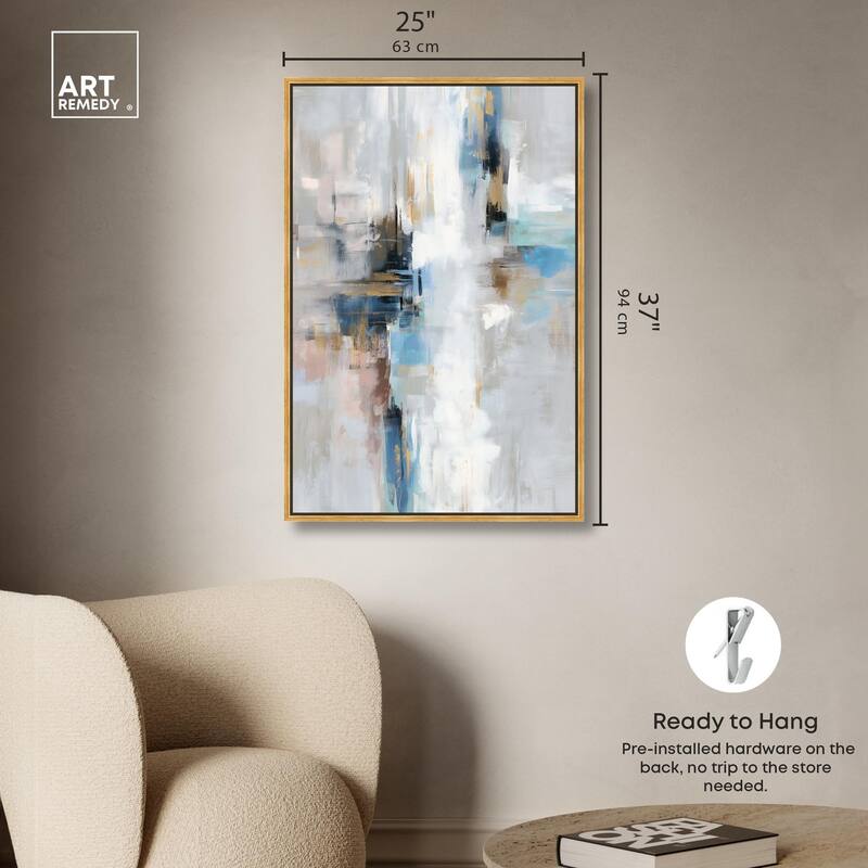 Ocean Spray I Canvas by Art Remedy