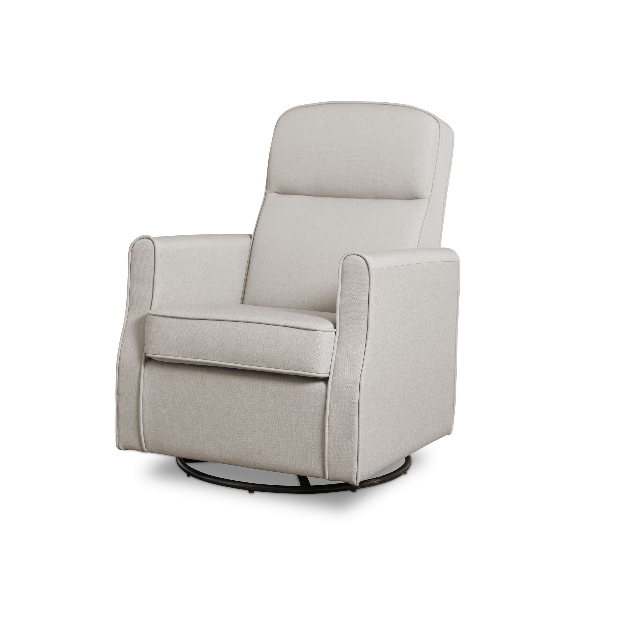 delta children clair slim nursery glider swivel rocker chair