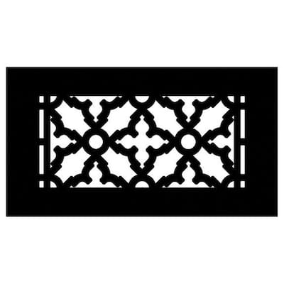 Reggio Registers Scroll Series 4" x 8" Grille with Mounting Holes
