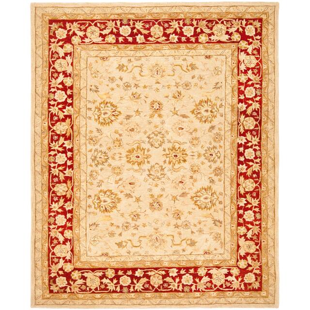 SAFAVIEH Anatolia Angeline Traditional Oriental Hand-spun Wool Rug