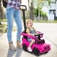 preview thumbnail 38 of 39, 3-In-1 Ride on Push Car Mercedes Benz G350 Stroller Sliding Car with Canopy - 34.3" x 15.5" x 37.4" (L x W x H)