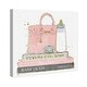preview thumbnail 4 of 5, Wynwood Studio Prints Fashion and Glam Nursery Books Pink and Pastel Pink Glam Wall Art Canvas Print