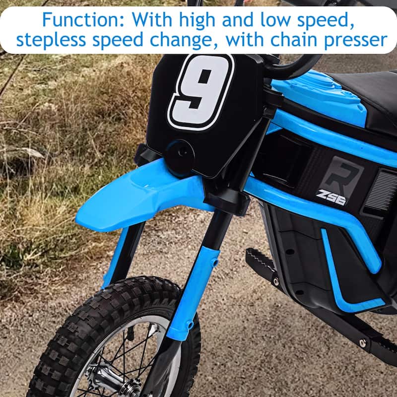 24V Electric Off-Road Motorcycle