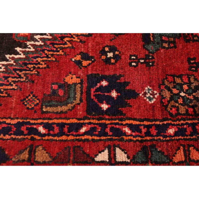 ECARPETGALLERY Hand-knotted Anadol Red Wool Rug - 4'3 x 6'11