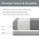 preview thumbnail 28 of 39, Madison Park Ariana Ombre Waffle Shower Curtain