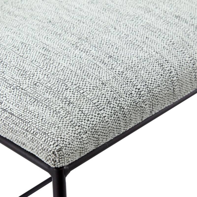 Martha Stewart Hastings Grey/ Black Counter Stool