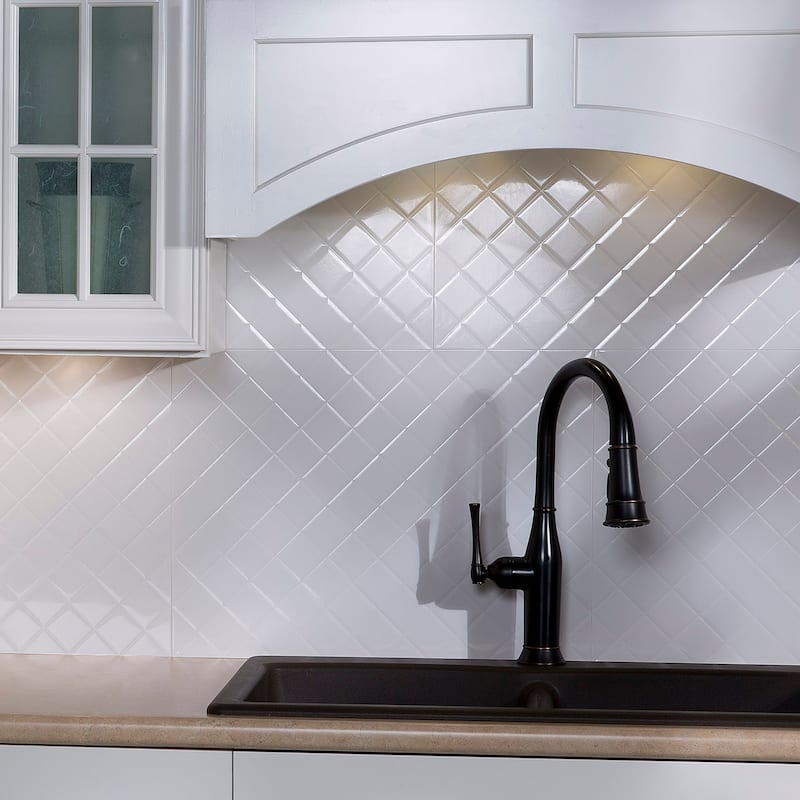 FASÄDE Quilted Decorative Vinyl Backsplash Panel