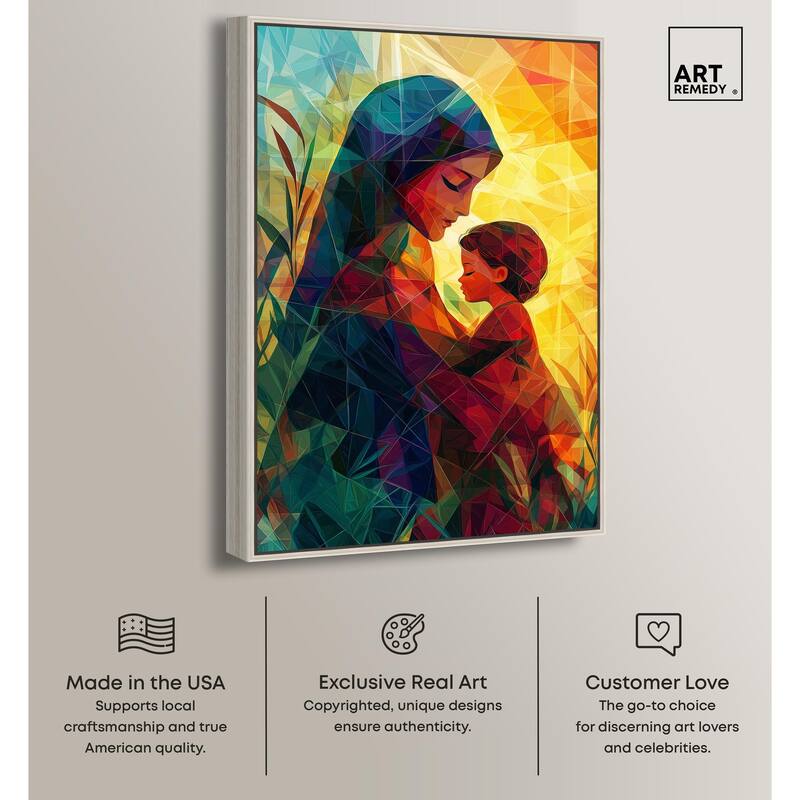 Facet of Feeling Canvas by Art Remedy