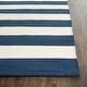 preview thumbnail 118 of 148, SAFAVIEH Handmade Montauk Caspian Stripe Cotton Flatweave Rug