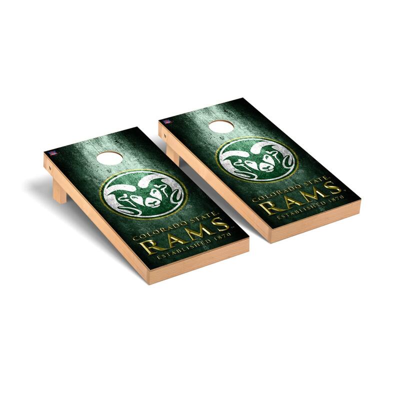 Colorado State Rams 2x4 Pro Cornhole Boards - V8 - Include Team Bags + Carry Case