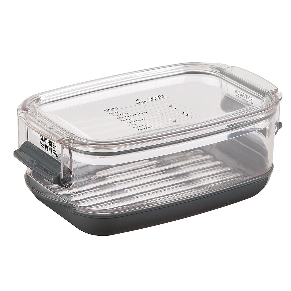 Fresh Edge 8-Piece Vacuum Sealed Food Storage Containers - Bed Bath &  Beyond - 7988329