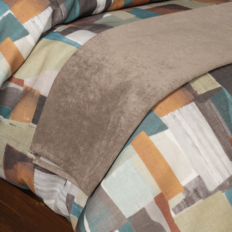 Padma Velvet Throw-Style Bed Scarf