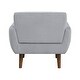 preview thumbnail 9 of 31, Milford Velvet Fabric Accent Chair