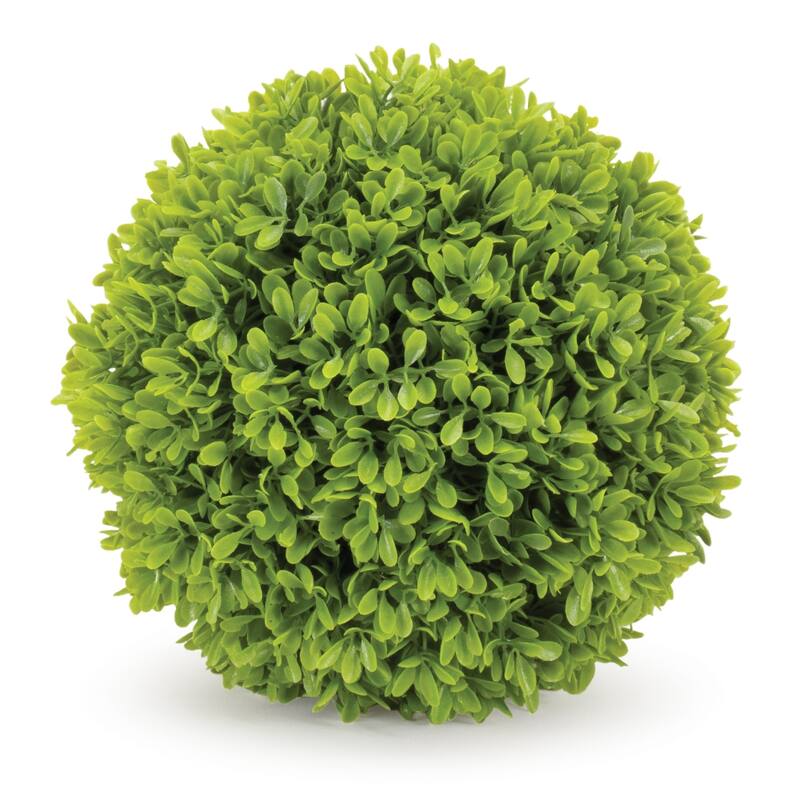 Boxwood Foliage Orb Artificial Bushes - 8.75" - Set of 2