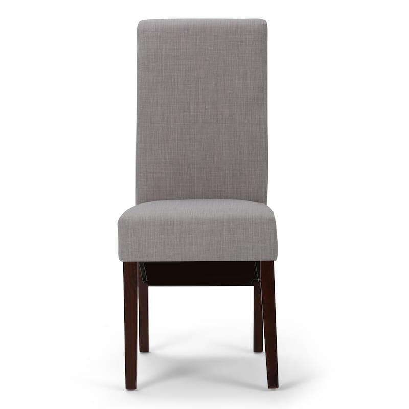 WYNDENHALL Franklin Transitional Deluxe Parson Dining Chair (Set of 2) - 17.7"w x 19.7"d x 40.2"h