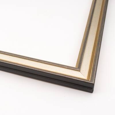 10x60 Frame Gold Solid Wood Shadow Box Width 1.5 Inches | Interior Frame Depth 2 3/8 Inches