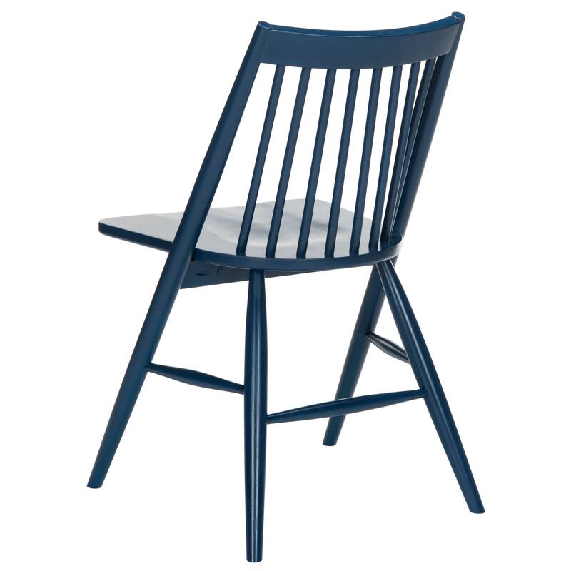 SAFAVIEH Orelia 19 Inch Black Spindle Dining Chair (Set of 2) - 21Wx22Dx34H