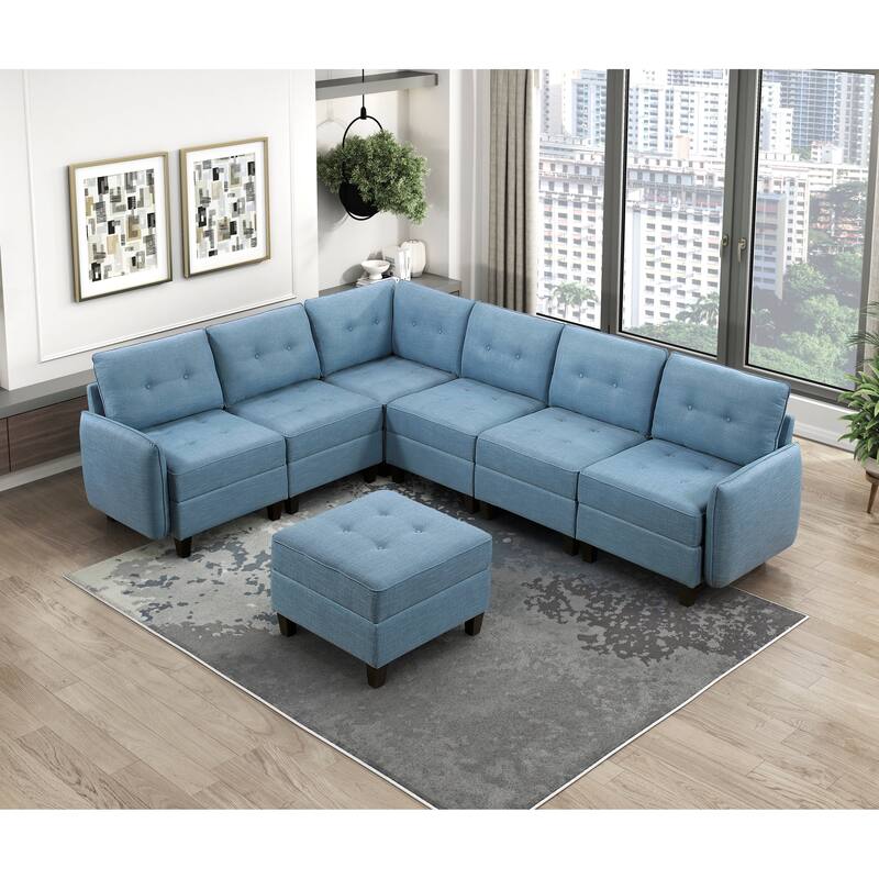 Living Room Furniture Storage Ottoman Comfortable choice, multiple functions, classic design