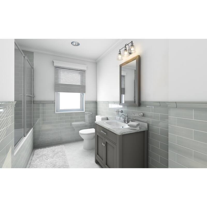 Bellevue ZBF35554 Georgia 3 Light 24" Wide Vanity Light