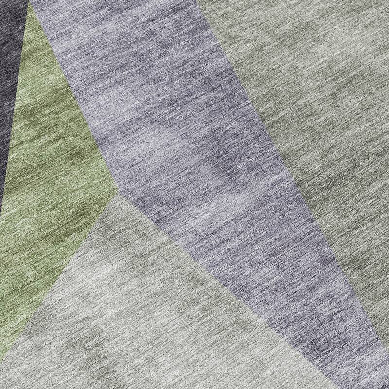 Machine Washable Indoor/ Outdoor Chantille Contemporary Dimensions Rug