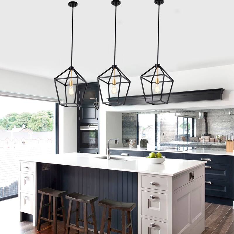 Dannies 1 Light Kitchen Island Lantern Pendant Light