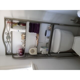 Harper Blvd Reflections Spacesaver Shelves with Diamond Mirror Accent