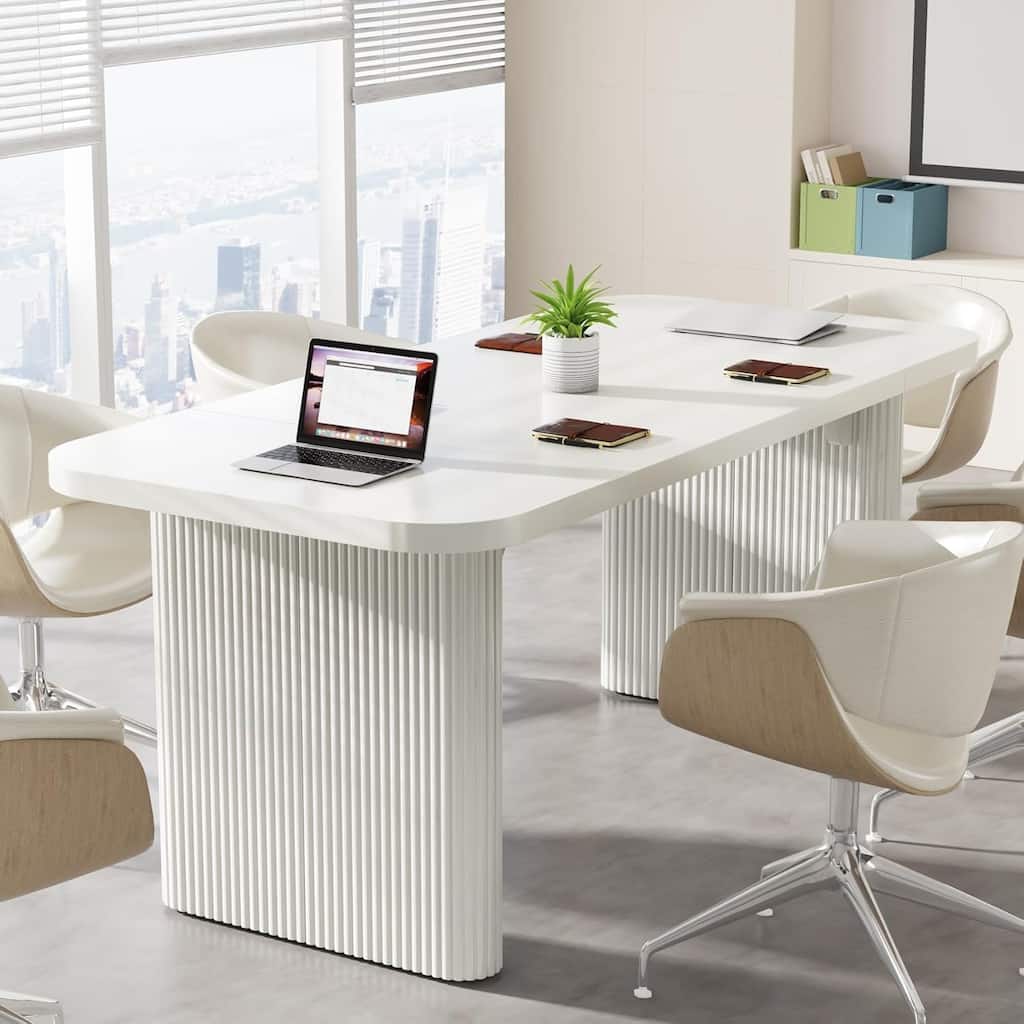Modern Conference Table, Office Meeting Seminar Boardroom Table