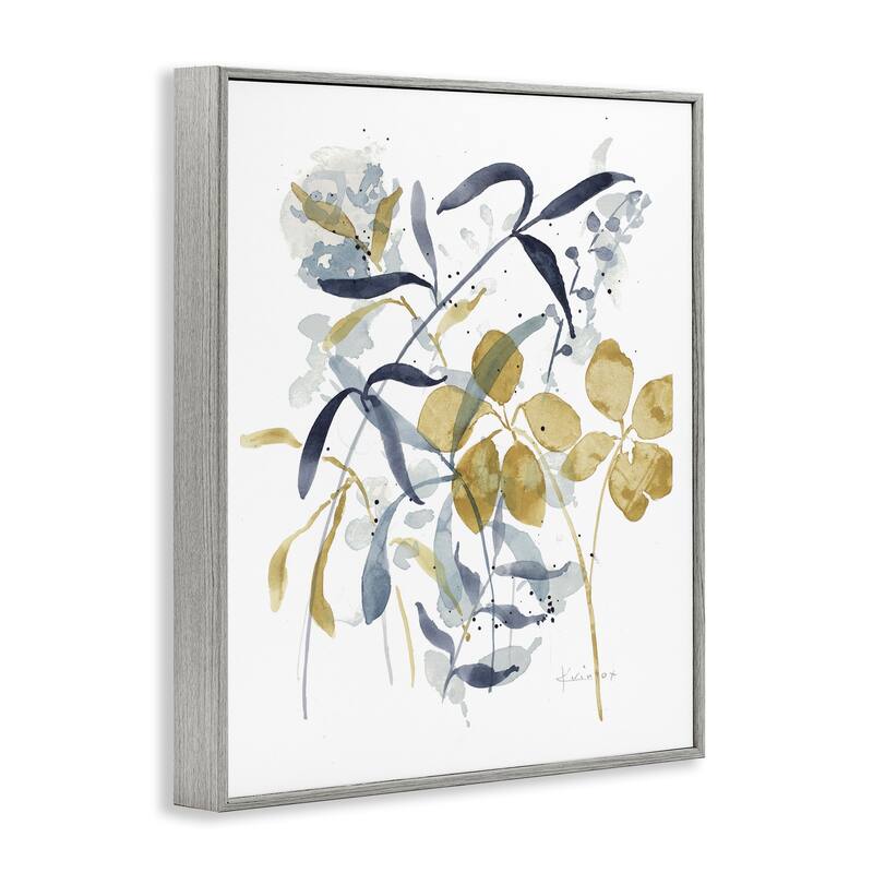 Stupell Impressions of Nature Sprigs Framed Giclee Art Design By Krinlox