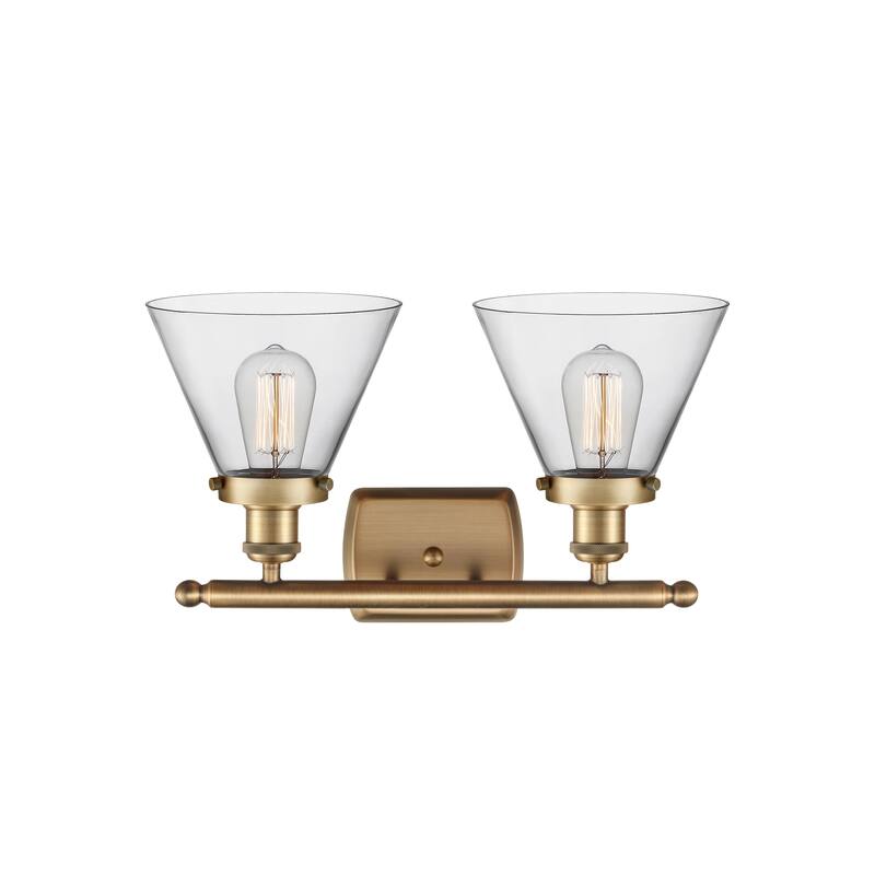Innovations Lighting Ballston Urban Cone - 2 Light 18" Bath Vanity Light