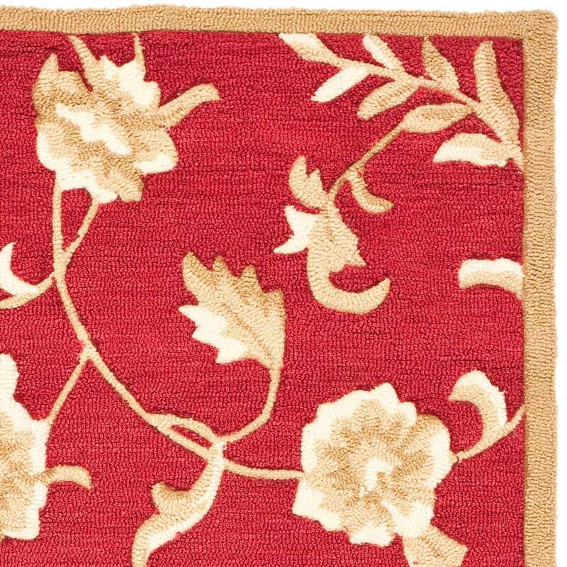 SAFAVIEH Handmade Easy Care Evette Oriental Trellis Rug