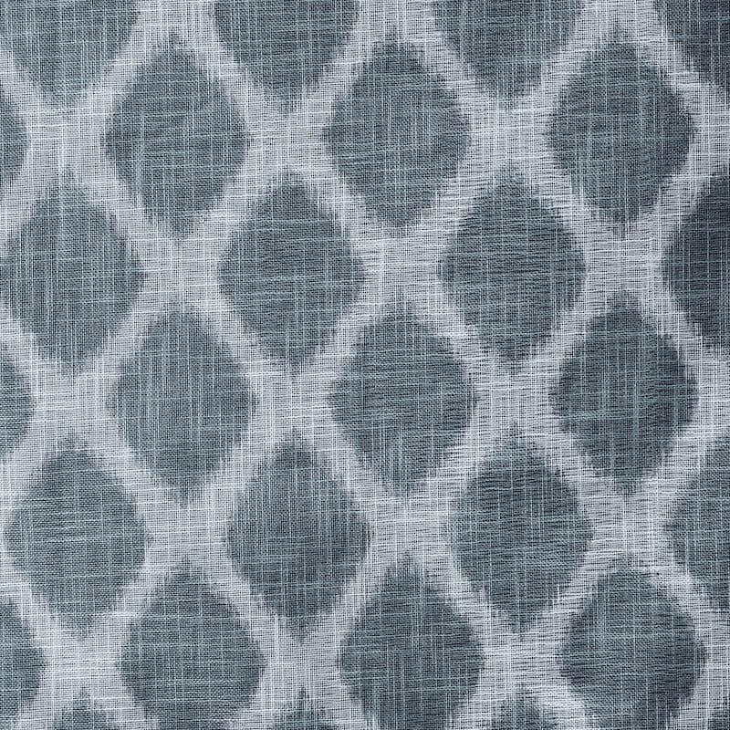SunSmart Kagen Printed Ikat Blackout Patio Curtain