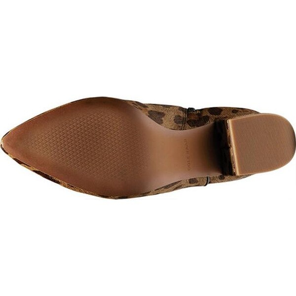 cole haan ocelot bootie