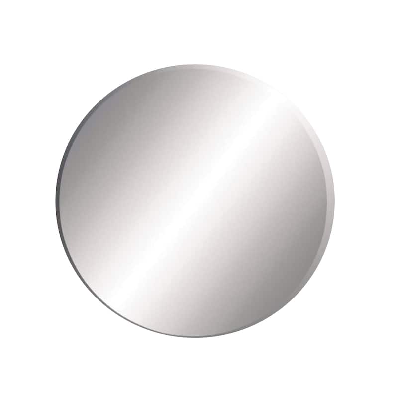 Black, White or Gold Wood Wall Mirror with Thin Frame