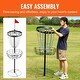 preview thumbnail 6 of 5, Disc Golf Basket Indoor & Outdoor Pro Golf Basket Set with Carry Bag & 6 Discs - 24-Chains 6 Discs