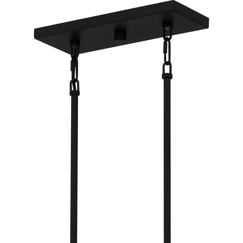 Bentley 5-Light Matte Black Island Light