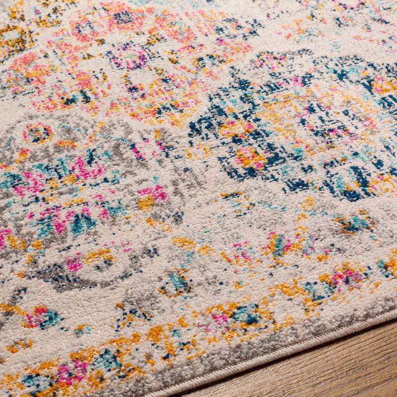 Livabliss Harput Transitional Medallion Area Rug