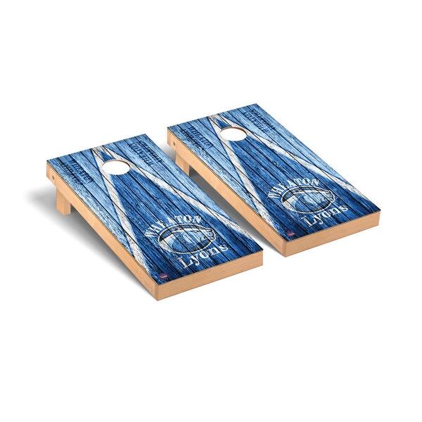 slide 2 of 5, Wheaton Lyons Weathered Cornhole Board Set