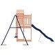 preview thumbnail 16 of 17, vidaXL Swing Set Outdoor Backyard Wooden Playground Equipment for Kids Age 3-8