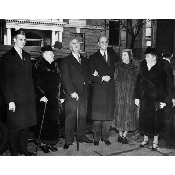 Fdr Presidency From Left John Roosevelt History - Bed Bath & Beyond ...