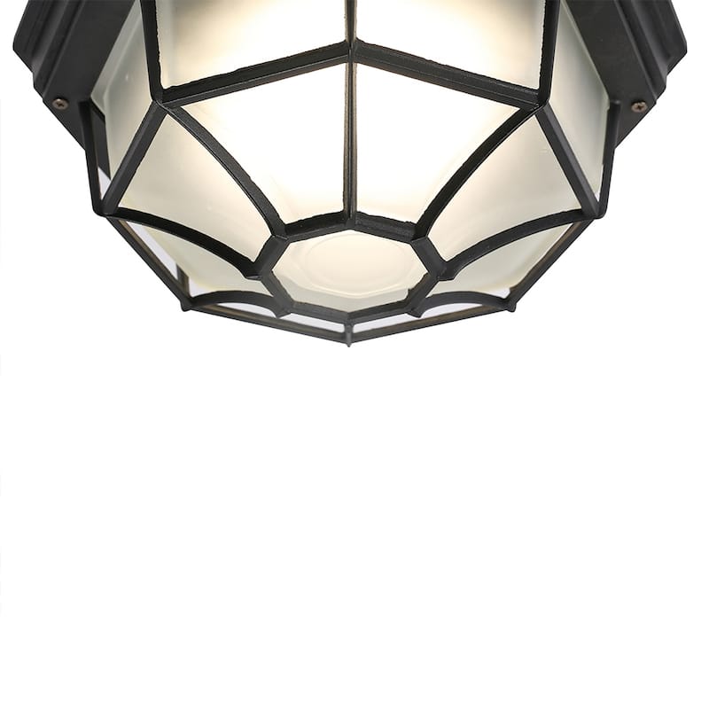 LED Flush Mount Ceiling light in Black