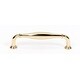 preview thumbnail 4 of 11, Alno Charlie's Collection 3-1/2 Inch Center to Center Handle Cabinet Polished Brass