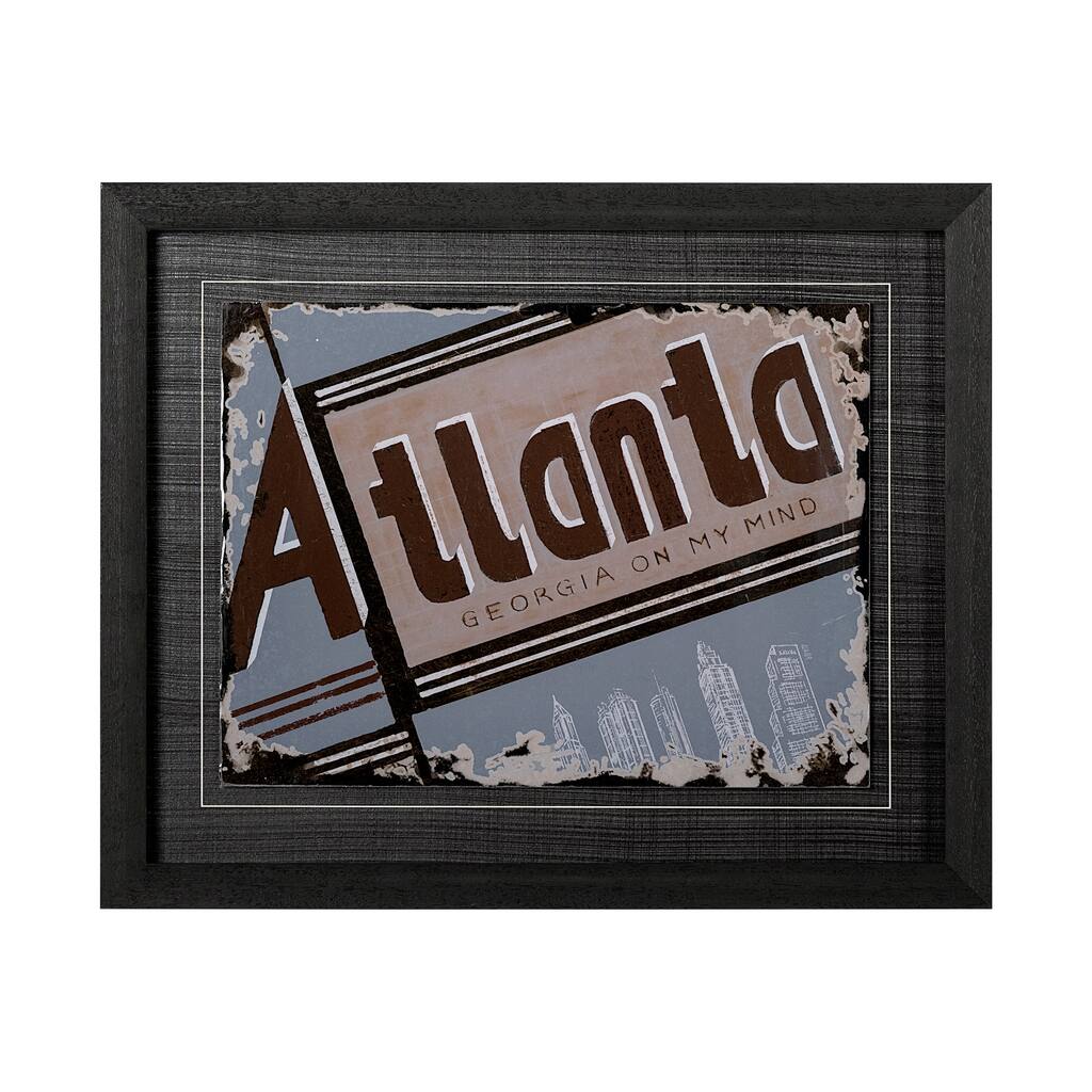 Atlanta Framed Art Print