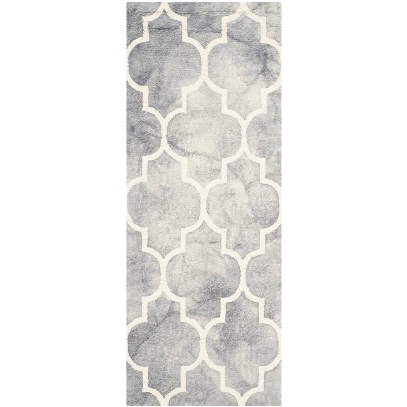 SAFAVIEH Dip Dye Anasthasie Hand-tufted Wool Geometric Area Rug