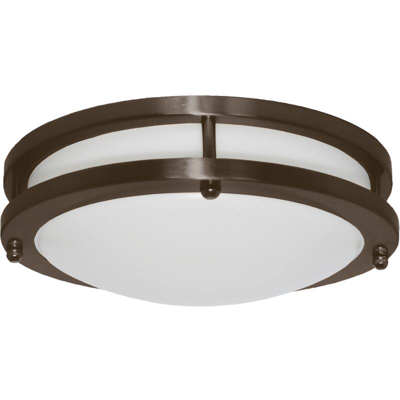 Elco ELD21040 Darby 10" Wide LED Flush Mount Drum Ceiling Fixture - 18