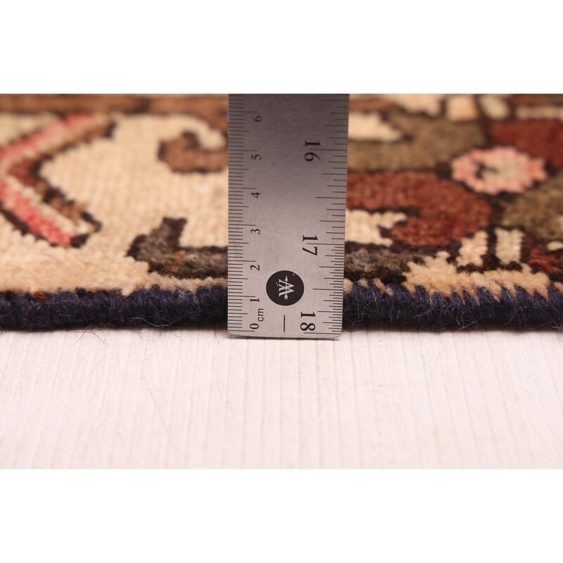 ECARPETGALLERY Hand-knotted Andelz Red Wool Rug - 4'0 x 6'3