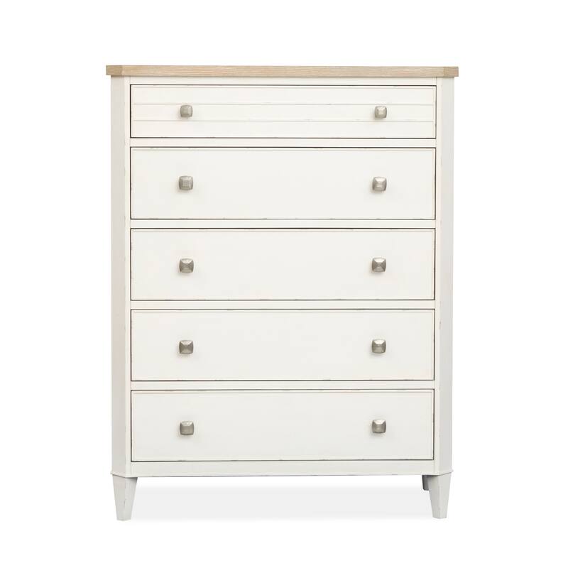 Salt Life Home Echo Isles Sea Pearl and Driftwood Drawer Chest