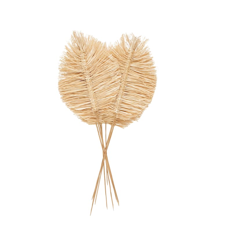 Dried Plant Tall Spear Home Decor Natural Foliage with Sharp Stems - Brown or Light Brown - Roche River Decor