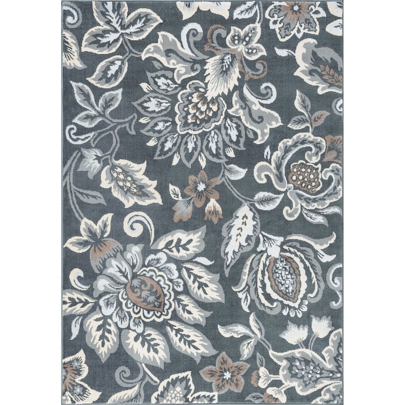 Carrington Farmhouse Floral & Botanical Indoor Area Rug