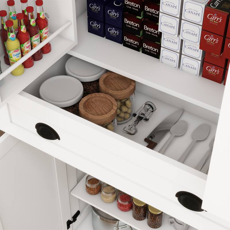 Storage Cabinet with 4 Doors