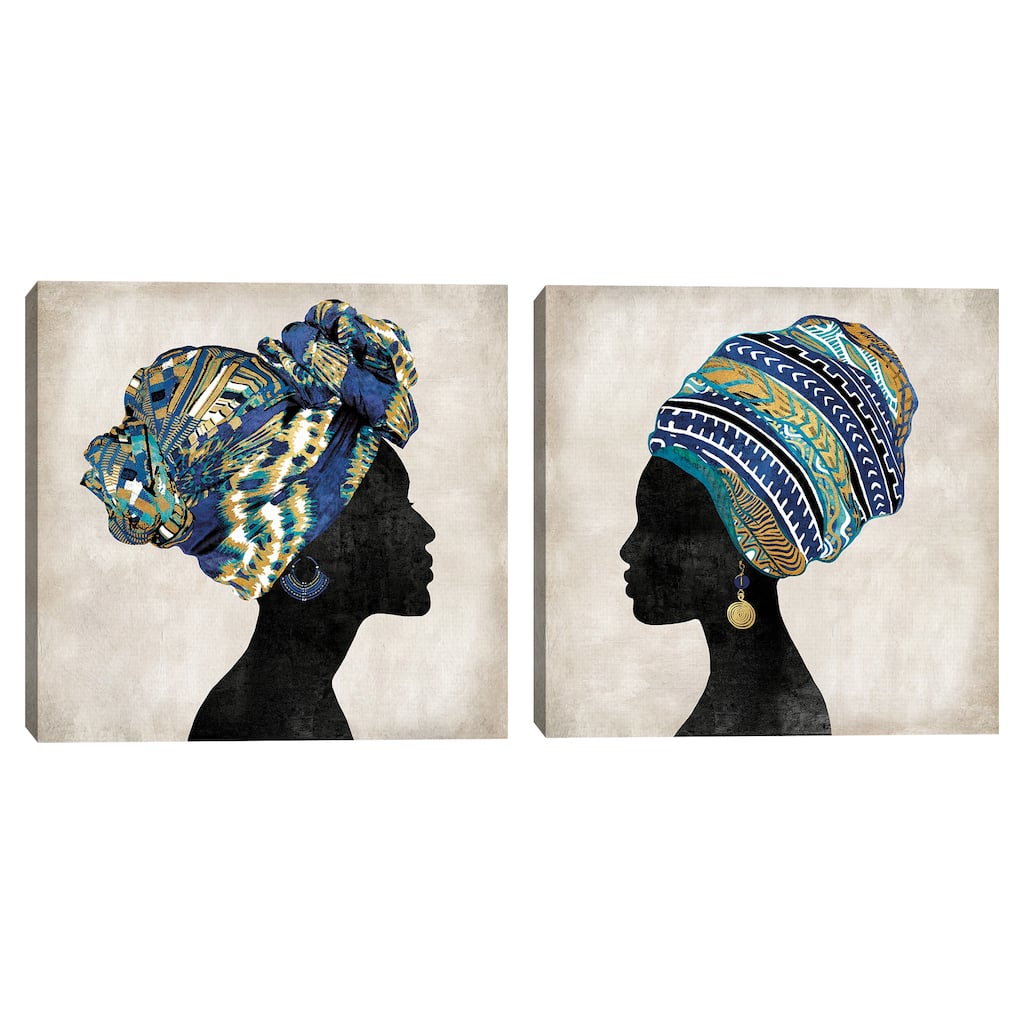 Gele I & II by Mark Chandon Canvas Art Prints